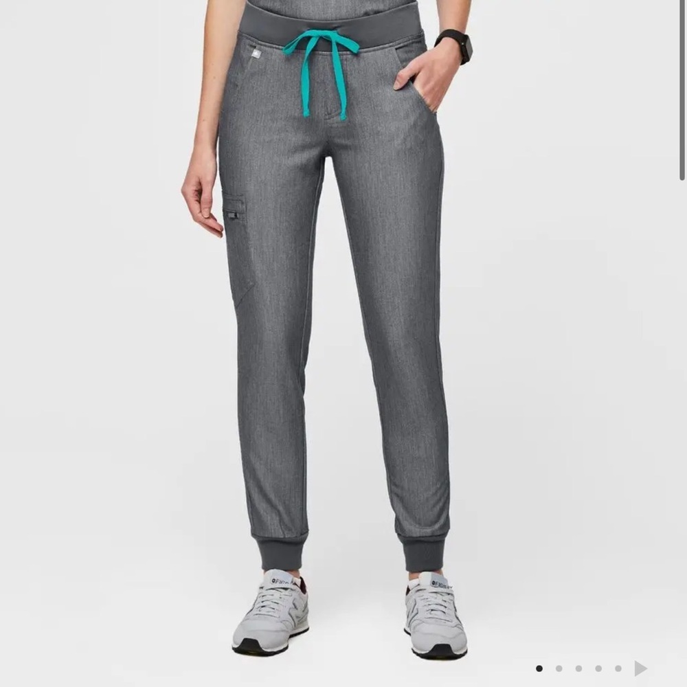Figs Zamora Jogger Scrub Pants Graphite Size Medium Tall